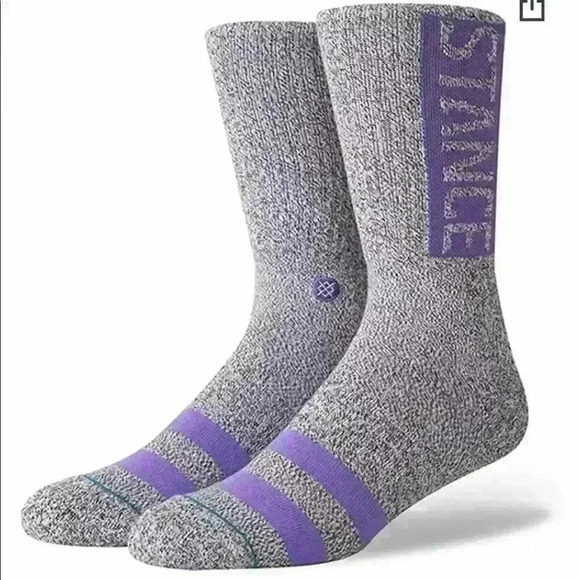 Other - Stance men’s crew socks medium heather grey